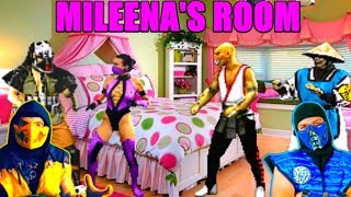 REAL MORTAL KOMBAT REACTS  Mileenas Room EP 01 By Dashiexp [upl. by Airamas842]