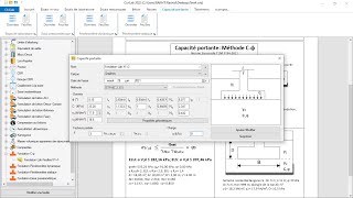 Calcul de la capacité portante  Méthode C et Phi [upl. by Theis]