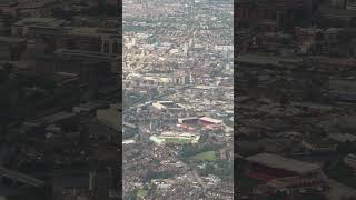 Flying over Nottingham  Trent Bridge Nottingham Forest and Notts County ⚽️ 🏏 shorts [upl. by Ariik]