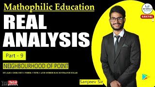 POINT SET OF TOPOLOGY  PART 9  NEIGHBOURHOOD OF POINT  CSIR NET  IIT JAM  TIFR  NBHM [upl. by Now]