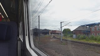 Arriving at York on a TransPennine Express Nova 1 14720 [upl. by Halyahs]