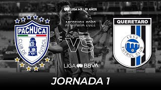 Resumen y Goles  Pachuca vs Querétaro  Liga BBVA MX  Apertura 2022  Jornada 1 [upl. by Anawd]