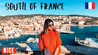 NICE FRANCE TRAVEL VLOG  Exploring the French Riviera in the South of France 🇫🇷 [upl. by Nacnud]