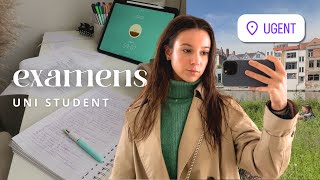 Examen vlog  een realistische maand in mijn leven als UGent student [upl. by Ellennad827]