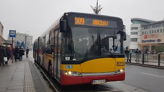 Solaris Urbino 18 III 8228 MZA Warszawa linia 509 [upl. by Malvie]