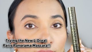 Best Mascara of 2024 in my Makeup Routine L’OREAL PARIS PANORAMA MASCARA [upl. by Samira]