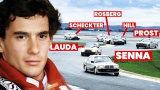 When F1 Drivers Raced the SAME CARS And SENNA Won [upl. by Athalee]