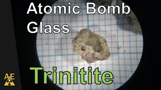 Atomic Bomb Glass Trinitite [upl. by Roleat352]