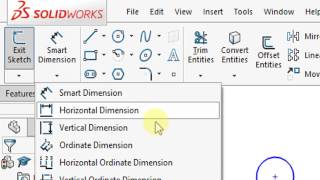 الرسم الهندسي SolidWorks CW 1 B  Meng102 Dimension [upl. by Kristyn]