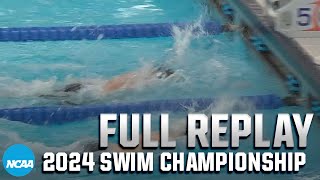 2024 NCAA DII swimming and diving day 3  FULL REPLAY [upl. by Rozelle]