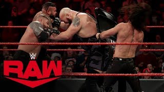 Big Show Kevin Owens amp Samoa Joe vs Seth Rollins amp The AOP Raw Jan 6 2020 [upl. by Juliana633]