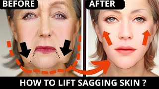 🛑 LIFT SAGGING SKIN EXERCISE REDUCE NASOLABIAL FOLDS JOWLS CHEST LINES FOREHEAD WRINKLES NECK [upl. by Aurelius]