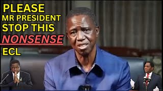 Edgar Lungu Pleads to President Hakainde Hichilema in Emotional Live Video PF UPND [upl. by Nnodnarb]