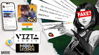 IS MLBB BACK IN INDIA  MOBA LEGENDS 5v5  VIZTA GAMES [upl. by Animlehliw]