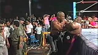 WWC Abdullah The Butcher vs Zeus 1990 [upl. by Eiryt]