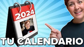 CREA los mejores CALENDARIOS personalizados GRATIS [upl. by Zetnahs]