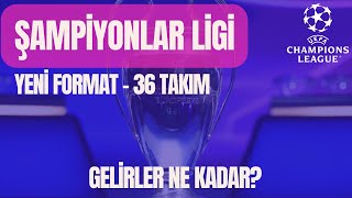 ŞAMPİYONLAR LİGİ YENİ FORMATI  Takımlar ne kadar kazanacak [upl. by Otir]