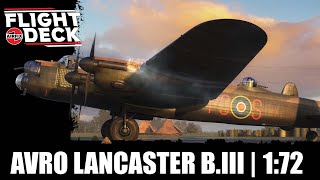 Airfix  Flight Deck  Avro Lancaster BIII [upl. by Nwahsem]