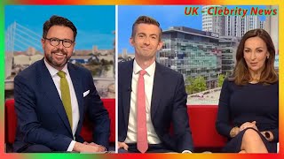 BBC Breakfast’s Jon Kay insists ‘I wouldn’t dare’ as guest warns ‘don’t mess with me’ [upl. by Attenal188]