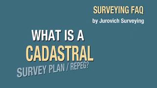 What Is A Cadastral Survey Plan  Jurovich Surveying Perth [upl. by Grochow]