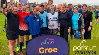 GROE PARKRUN  BUILTH WELLS  COURSE ROUTE AND VLOG [upl. by Goar]