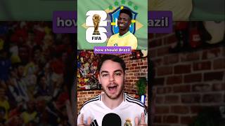 How Brazil Should Lineup for the 2026 World Cup [upl. by Tuorah]