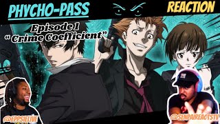 PSYCHOPASS Episode 1  Crime Coefficient Reaction [upl. by Stephie]