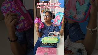 Starlett Favourite Pouch Collection🤩👝Cute BACK TO SCHOOL Stationery⭐Voiceover By STARLETT😍 shorts [upl. by Gibeon]