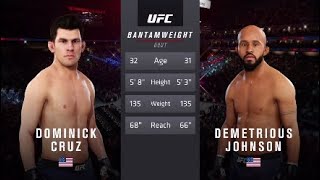 UFC 3 Dominick Cruz vs Demetrious Johnson Full Fight [upl. by Mintz361]