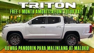 TRITON GLS AT 2024  Free 1 Month Amortization Totoo Ba Huwag Panoorin Para Malinlang At Maloko [upl. by Anavas402]