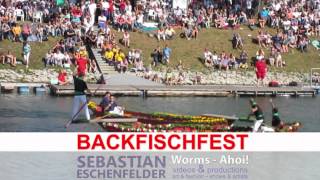 Backfischfest Worms  Fischerstechen [upl. by Enaz]