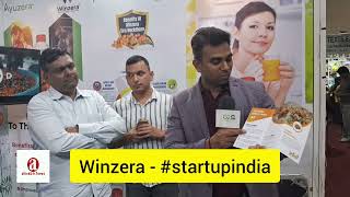 startupindia venture nutrition Winzera Promotees in Talk with Sanjay Agrawal at IITF 2023 H7 [upl. by Fang]