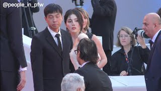 Han So Hee 한소희  quotHorizonquot red carpet at Cannes Film Festival  19052024 [upl. by Nasus]