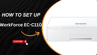 How to Setup WorkForce ECC110 Wireless Mobile Color Printer [upl. by Tammy]