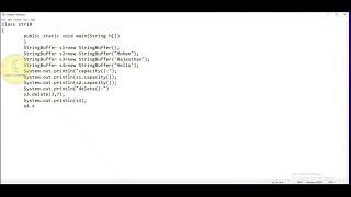 Java  StringBuffer functions 3  CodeLearning [upl. by Ainiger]