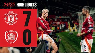 Manchester United vs Barnsley 70  All Goals amp Highlights  2024 [upl. by Franck252]