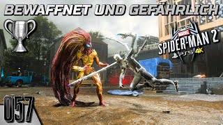 Marvels SpiderMan 2 57 • 🏆 Bewaffnet und gefährlich • Besiege 100 Gegner mit SpinnenarmSkills [upl. by Spratt]