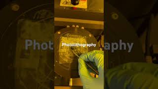 Photolithography  Nano device fabrication  youtubeshorts [upl. by Louie]