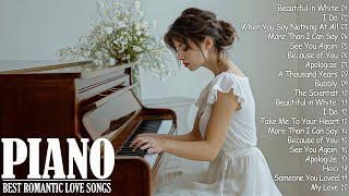 Top 200 Beautiful Romantic Piano Love Songs Melodies  Great Relaxing Piano Instrumental Love Songs [upl. by Aisereht634]