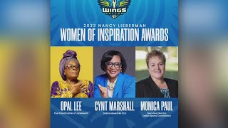 Dallas Wings hosting inaugural Women of Inspiration Awards [upl. by Savitt]