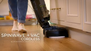 SpinWave®  Vac Cordless AllInOne Powered SpinMop and Vacuum Feature Overview [upl. by Nylesoj]