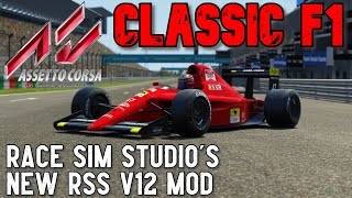 A V12 Masterpiece RSS V12 Mod Review for Assetto Corsa [upl. by Elocyn]