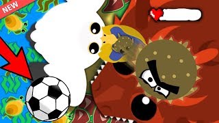 Mope IO NEW CRAZY GAME MODES BD PLAYING SOCCER MOPEIO BEST KILLS IN THE HISTORY OF ALL [upl. by Siramaj]