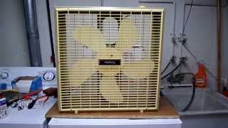 198283 Galaxy 20 Box Fan Model 3713 IN THE BOX [upl. by Olympium]