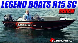 Legend Boats R15 SC fishingboat boatreview [upl. by Elisabet]