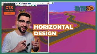 Site3D  Horizontal Alignment Design [upl. by Hake537]