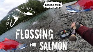 HOW TO FLOSS FOR SALMON  Drift amp flip [upl. by Nesline]