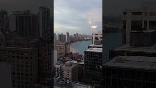 Downtown Chicago  Calm Evening and a beautiful view  Chicago IL USA [upl. by Ajiak]