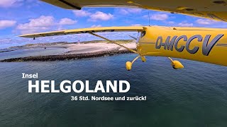 Sagenhafter Anflug über der Nordsee  Kurzurlaub Helgoland [upl. by Yesdnyl]