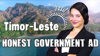 Honest Government Ad  Visit TimorLeste 🇹🇱 [upl. by Aronek]